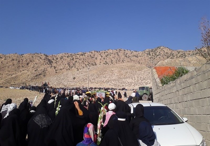  	تشییع 3 شهید گمنام در ابوالعباس باغملک 