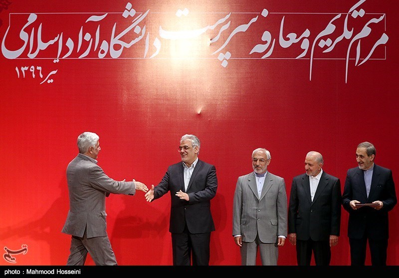 مراسم تودیع و معارفه رئیس دانشگاه آزاد