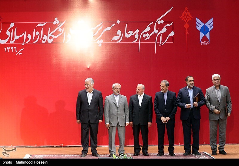 مراسم تودیع و معارفه رئیس دانشگاه آزاد