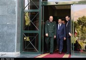 استقبال رسمی  از محمود الحیالی وزیر دفاع کشور عراق