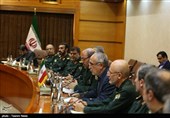 استقبال رسمی  از محمود الحیالی وزیر دفاع کشور عراق