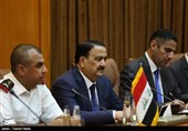 استقبال رسمی  از محمود الحیالی وزیر دفاع کشور عراق