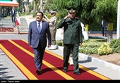 استقبال رسمی  از محمود الحیالی وزیر دفاع کشور عراق