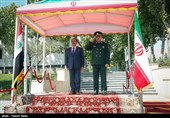 استقبال رسمی  از محمود الحیالی وزیر دفاع کشور عراق
