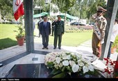 استقبال رسمی  از محمود الحیالی وزیر دفاع کشور عراق