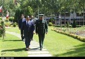 استقبال رسمی  از محمود الحیالی وزیر دفاع کشور عراق