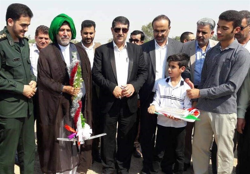  	کلنگ‌زنی ساخت مجموعه فرهنگی ورزشی شهدای کرخه نور حمیدیه 