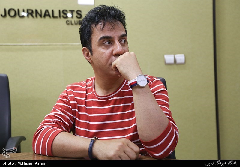 حضور عمو پورنگ در باشگاه خبرنگاران پویا