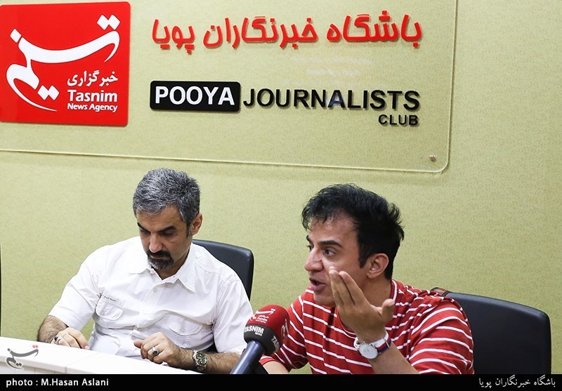 حضور عمو پورنگ در باشگاه خبرنگاران پویا