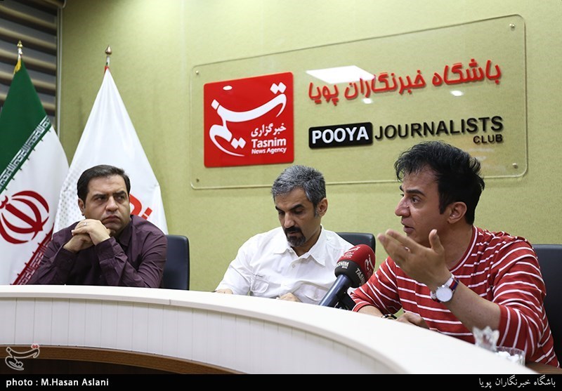 حضور عمو پورنگ در باشگاه خبرنگاران پویا