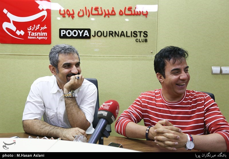 حضور عمو پورنگ در باشگاه خبرنگاران پویا