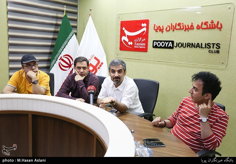 حضور عمو پورنگ در باشگاه خبرنگاران پویا