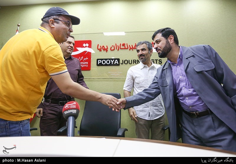 حضور عمو پورنگ در باشگاه خبرنگاران پویا