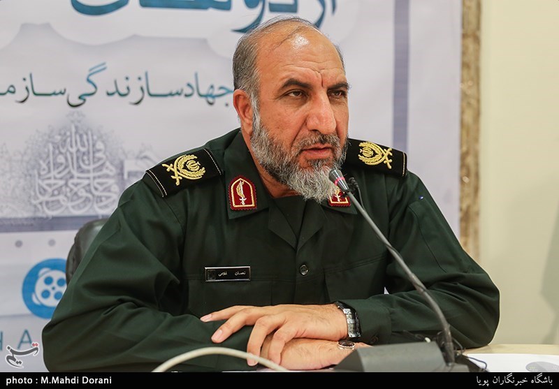 سردار نعمان غلامی رئیس سازمان بسیج سازندگی