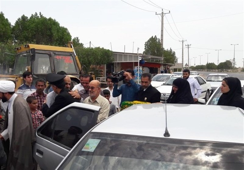 حضور خدام حرم رضوی در هندیجان