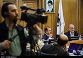 سخنرانی حسین مرعشی یکی از نامزدهای شهرداری تهران در جلسه منتخبین پنجمین دوره شورای شهر تهران
