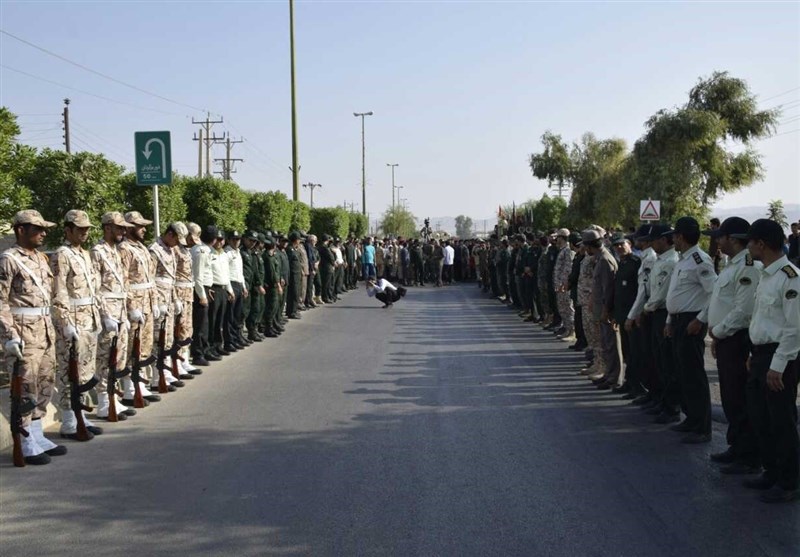 بدرقه شهید مدافع حرم شهید محمد تاج‌بخش در گتوند