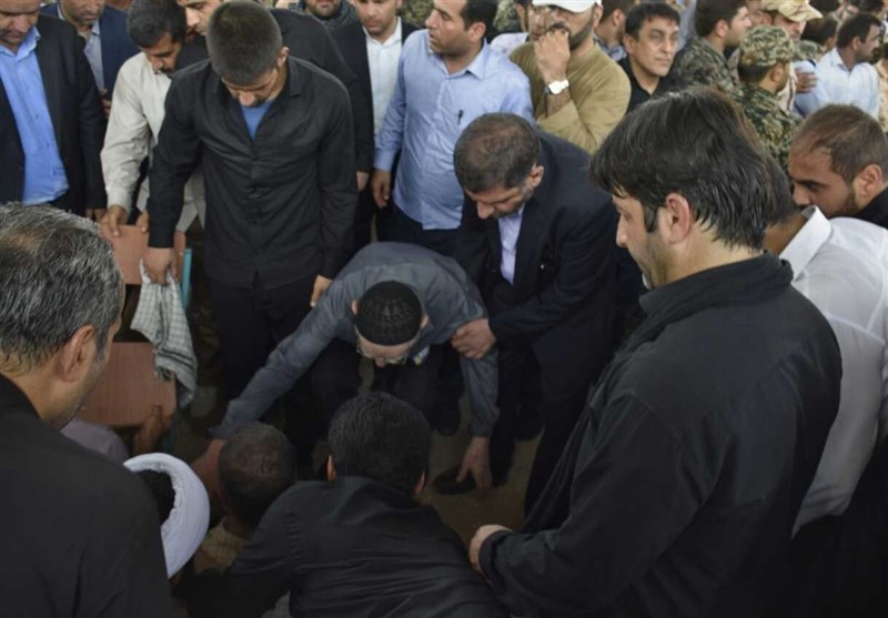 بدرقه شهید مدافع حرم شهید محمد تاج‌بخش در گتوند