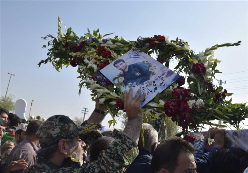 بدرقه شهید مدافع حرم شهید محمد تاج‌بخش در گتوند