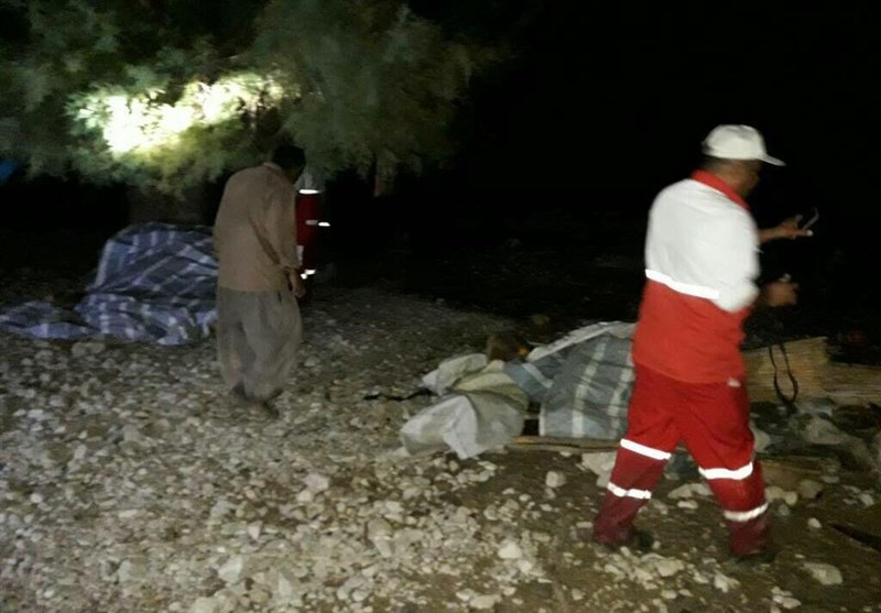 سیلاب در باغملک