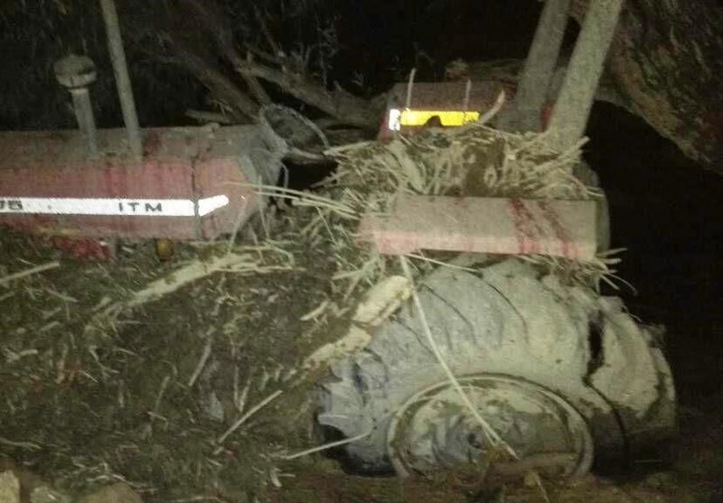 سیلاب در باغملک