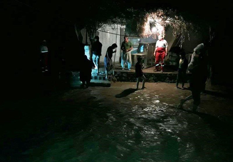 سیلاب در باغملک