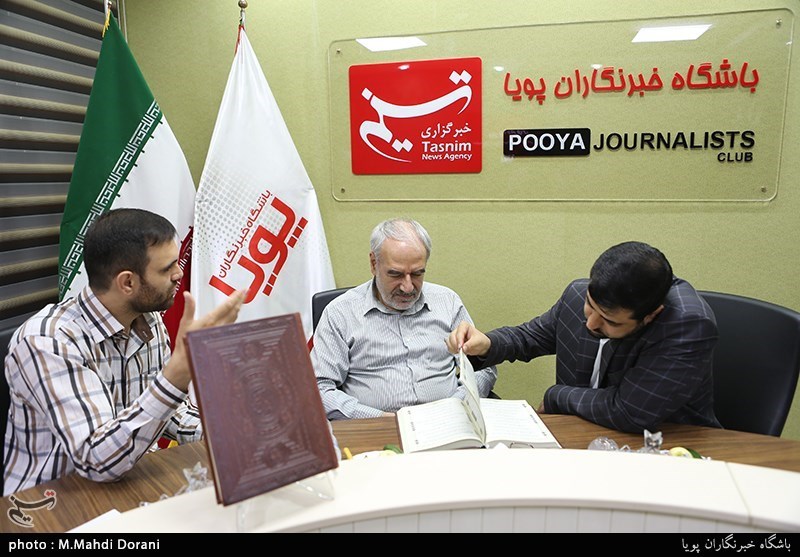 حضور فروتن پزشک ایده پرداز قرآنی در باشگاه خبرنگاران پویا