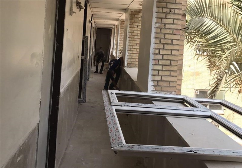 نصب کولرهای جدید و تعمیر بلوک‌های فرسوده خوابگاه دانشجویی