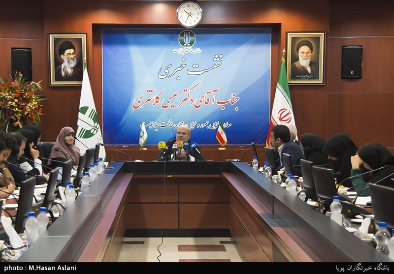 نشست خبری عیسی کلانتری رییس سازمان محیط زیست