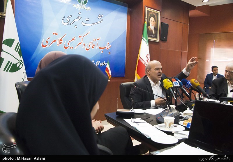 نشست خبری عیسی کلانتری رییس سازمان محیط زیست