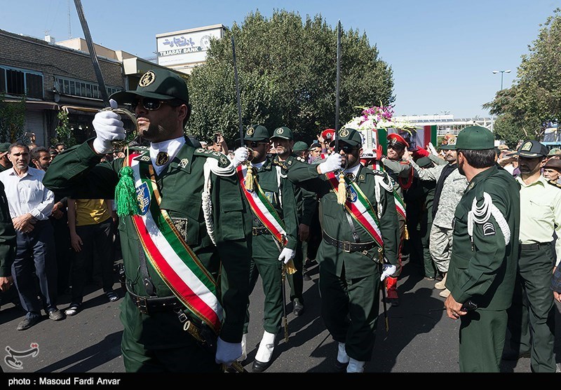 تشییع شهید حسن جنگجو بعد از 35 سال- تبریز