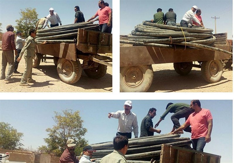 طرح‌ آبرسانی به فلامینگوهای گرفتار شده در بختگان