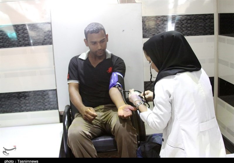 ارائه خدمات رایگان سلامتی به شهروندان اهوازی