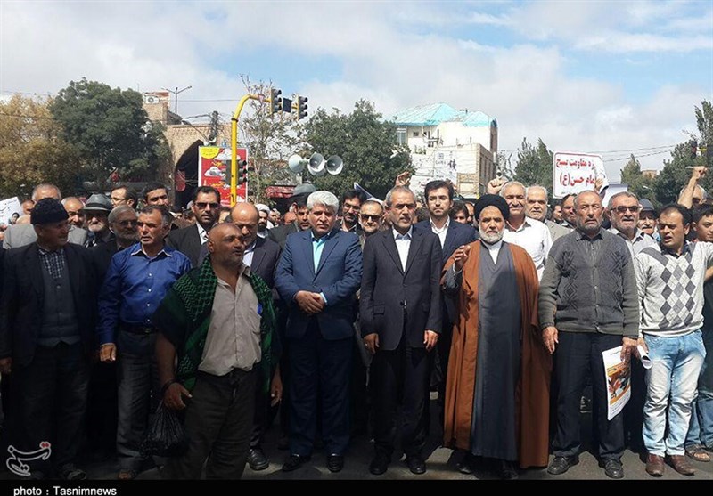 راهپیمایی میانمار اردبیل