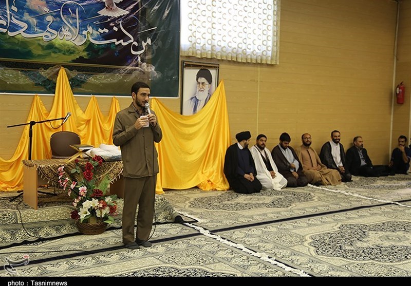 عمامه گذاری طلاب حوزه علمیه یزد در روز عید غدیر