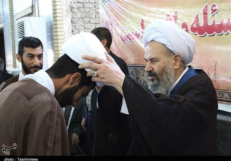 دیدار مردم کاشان با آیت الله نمازی