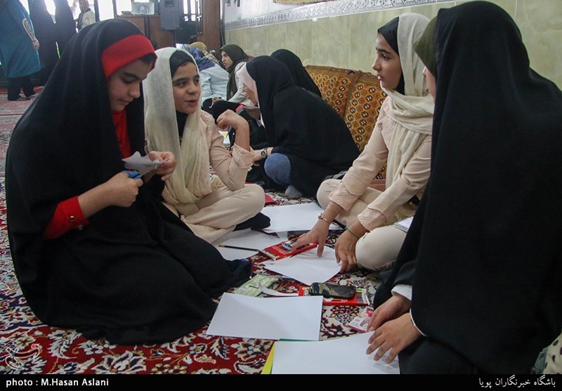 برگزاری جشن عید غدیر و کارگاه آموزشی در روستای محمدآباد ورامین