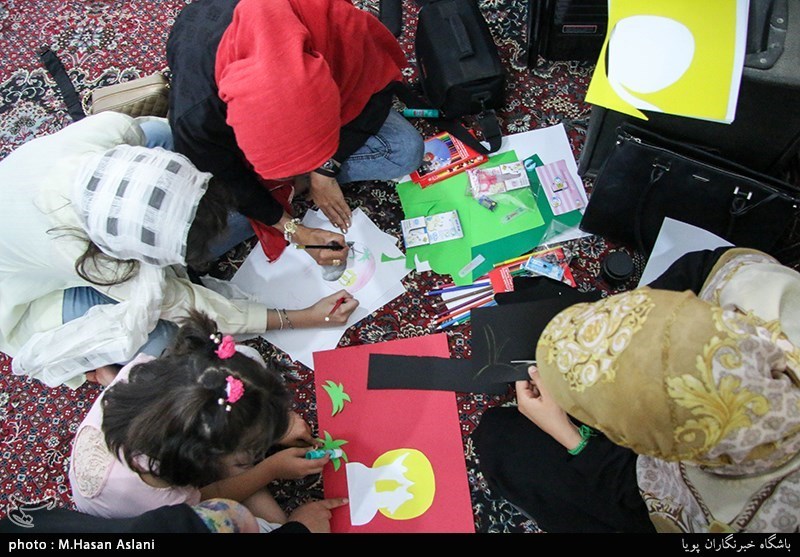 برگزاری جشن عید غدیر و کارگاه آموزشی در روستای محمدآباد ورامین