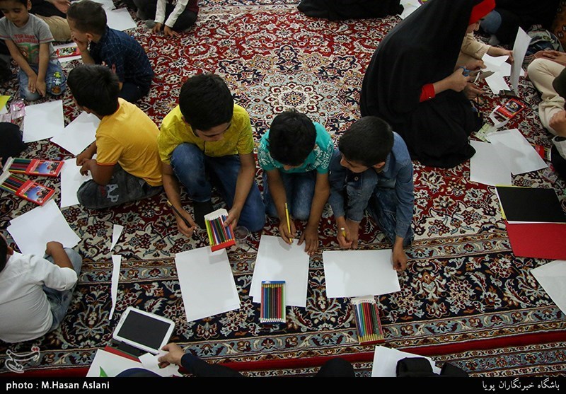 برگزاری جشن عید غدیر و کارگاه آموزشی در روستای محمدآباد ورامین