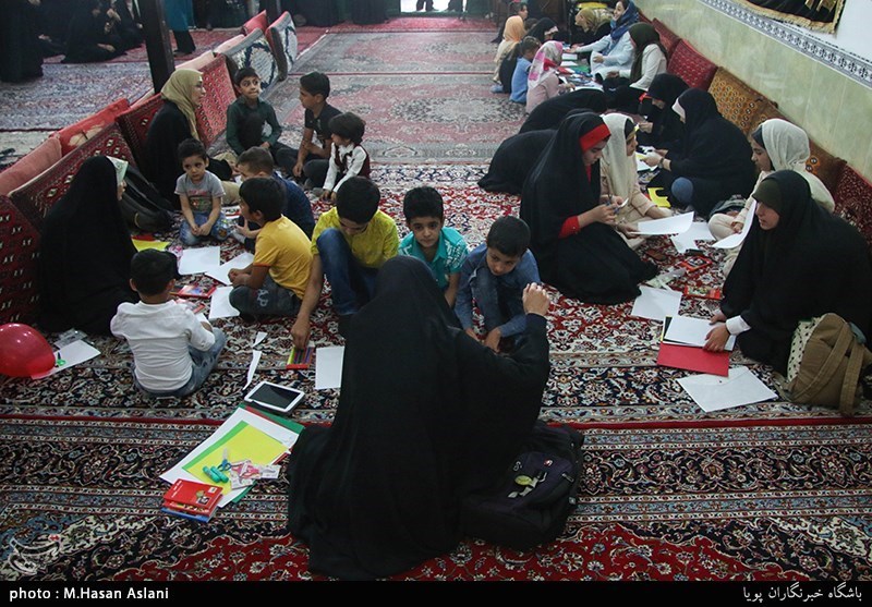 برگزاری جشن عید غدیر و کارگاه آموزشی در روستای محمدآباد ورامین