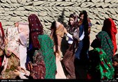 مراسم عروسی سنتی در روستای مرزی پرسه سو سفلی از توابع شهرستان غلامان خراسان شمالی