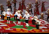 افتتاحیه بازیهای داخل سالن و هنرهای رزمی آسیا در ترکمنستان