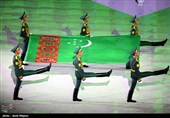 افتتاحیه بازیهای داخل سالن و هنرهای رزمی آسیا در ترکمنستان