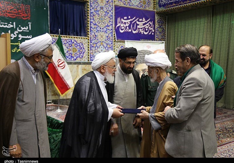 آیین اختتامیه نخستین سوگواره شعر و نوحه سفینه یزد با حضور آیت الله ناصری یزدی امام جمعه یزد