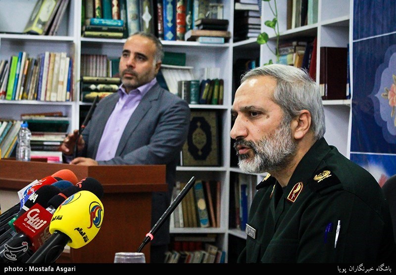 نشست خبری فرمانده سپاه محمد رسوالله(ص) تهران بزرگ