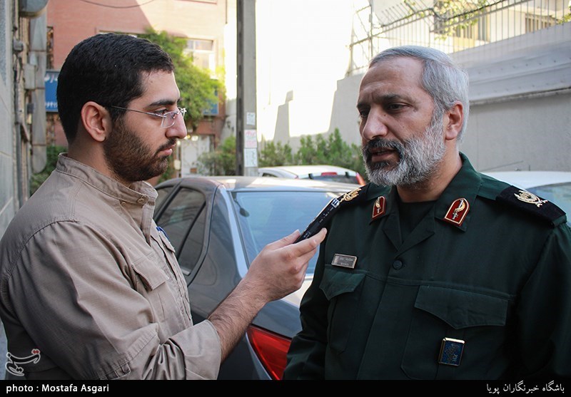نشست خبری فرمانده سپاه محمد رسوالله(ص) تهران بزرگ