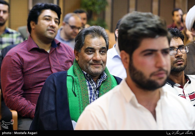 تجلیل از غلامرضا سازگار پیرغلام حسینی و شاعر آئین