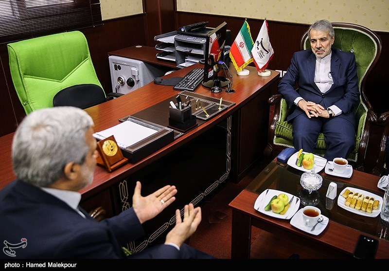 حضور محمدباقر نوبخت در خبرگزاری تسنیم