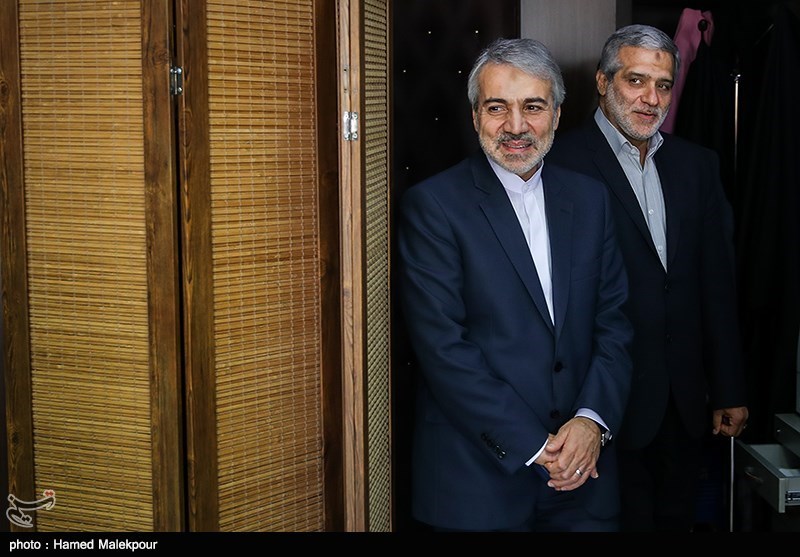 حضور محمدباقر نوبخت در خبرگزاری تسنیم