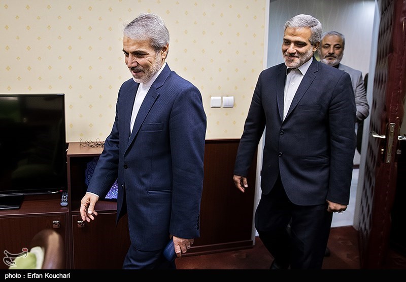 حضور محمدباقر نوبخت در خبرگزاری تسنیم